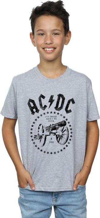 Immagine prodotto AC/DC We Salute You Cannon Maglietta Ragazzi (152, 158)