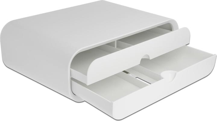 Immagine prodotto Delock 18325 Supporto da tavolo per schermo piatto indipendente bianco