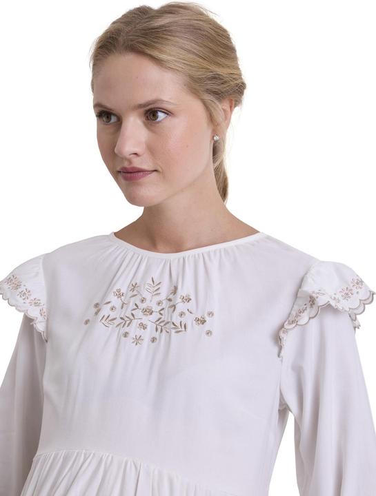 Actual product image Vertbaudet Festive cotton/viscose maternity blouse (42)