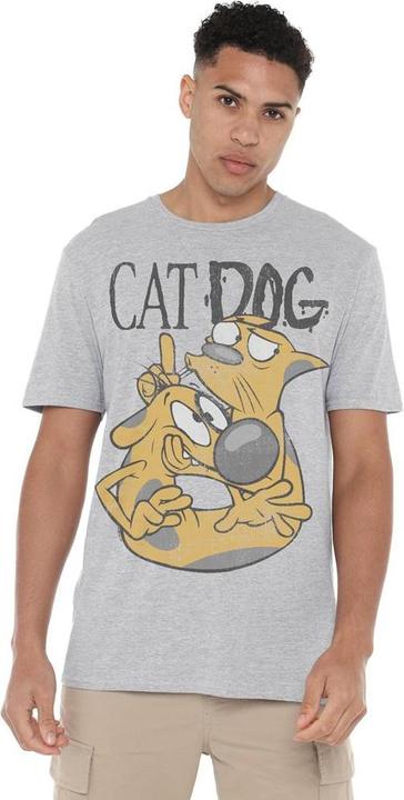 Immagine prodotto CatDog Stuck Together Maglietta Uomo (4XL)