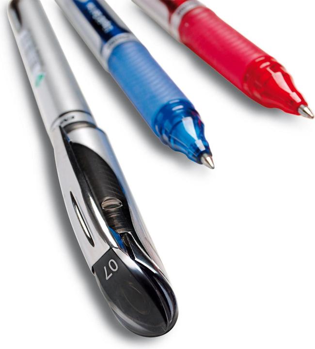Image du produit Pentel EnerGel liquide (Argent, Rouge, 1 x)