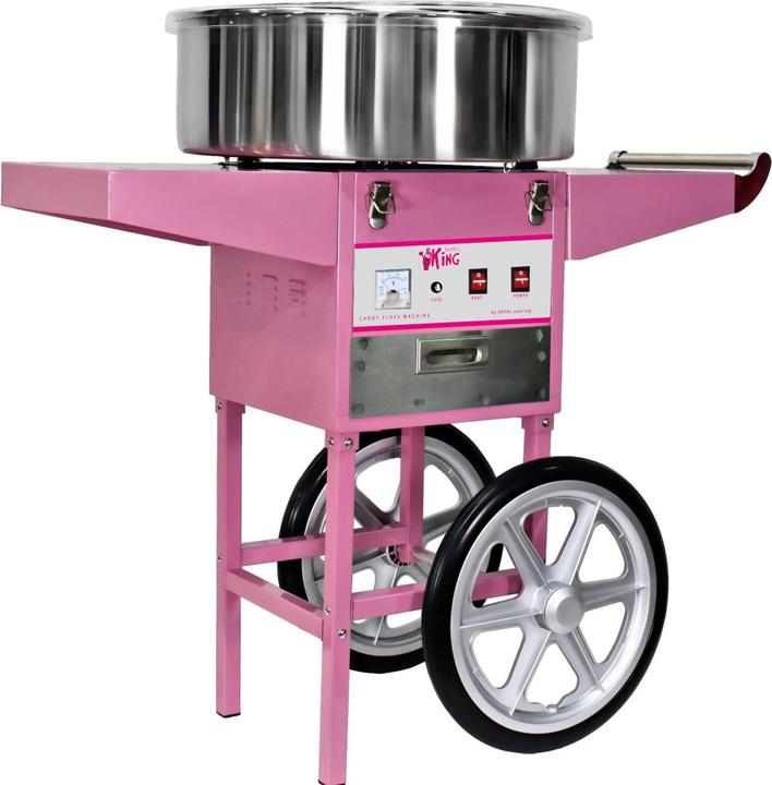 Produktbild Royal Catering RCZC-1200-W Zuckerwattemaschine mit Wagen
