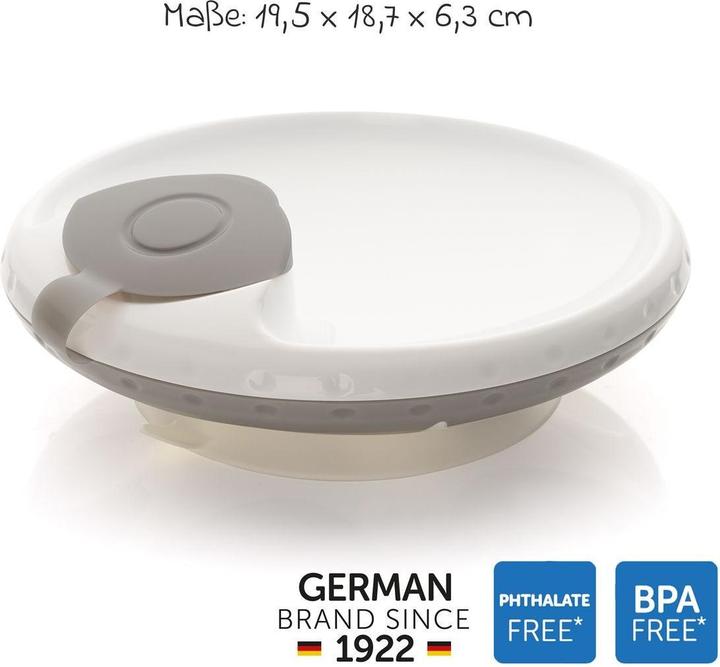 Produktbild Reer Kinderteller & Breischalen Warmhalteteller mit Saugnapf kein Verrutschen