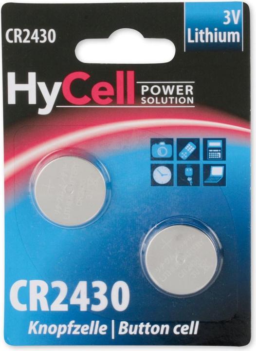HyCell CR 2430 Lithium (2 Stk., CR2430, 300 mAh)
