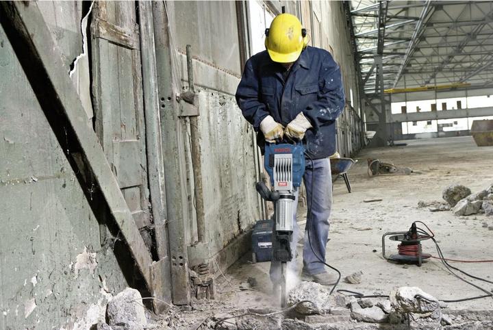 Produktbild Bosch Professional Abbruchhammer GSH 16-28 mit Zubehör und Trolley (Netzbetrieb)