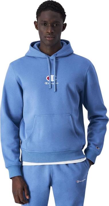 Champion Bluza męska Hooded niebieska 220268 BS099 M (M)