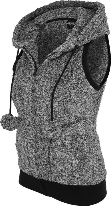 Urban Classics Ladies Melange Teddy Vest