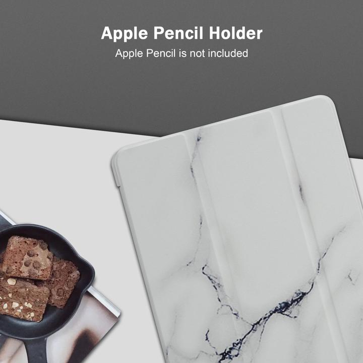 Actual product image Cadorabo Tablet Book Sleeve Colorful Marble (iPad mini 6)