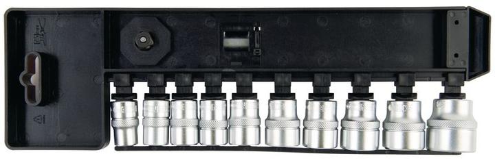 Immagine prodotto Kendo Zwölfkant-Steckschlüsselsatz 3/8" 11-teilig (22 mm)