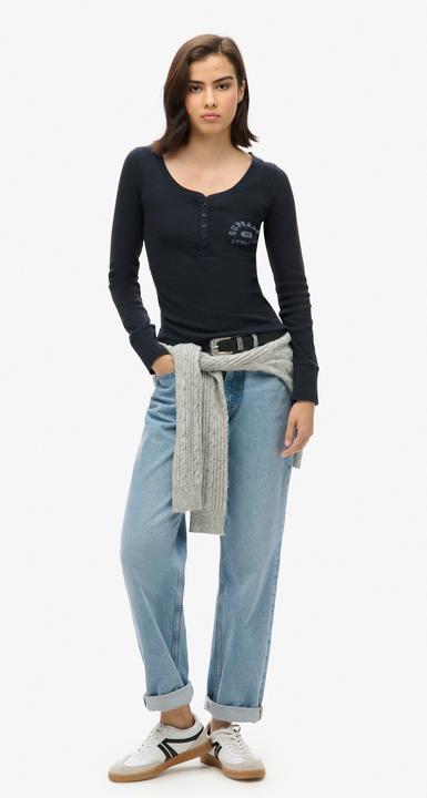 Actual product image Superdry Athletic Button Down Ls Top (10, 11, 12)