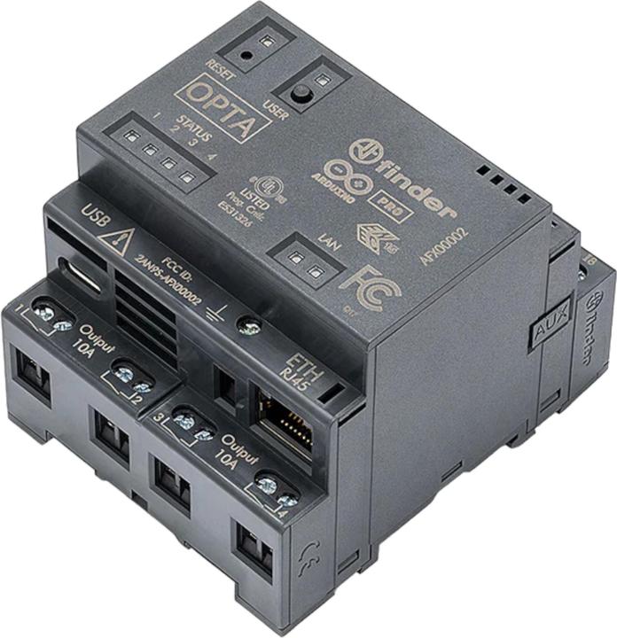 Actual product image Arduino Opta WiFi AFX00002 PLC communication module 12 V/DC, 24 V/DC