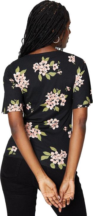 Actual product image Dorothy Perkins Womens/Ladies Crew Neck Flutter Top (S)
