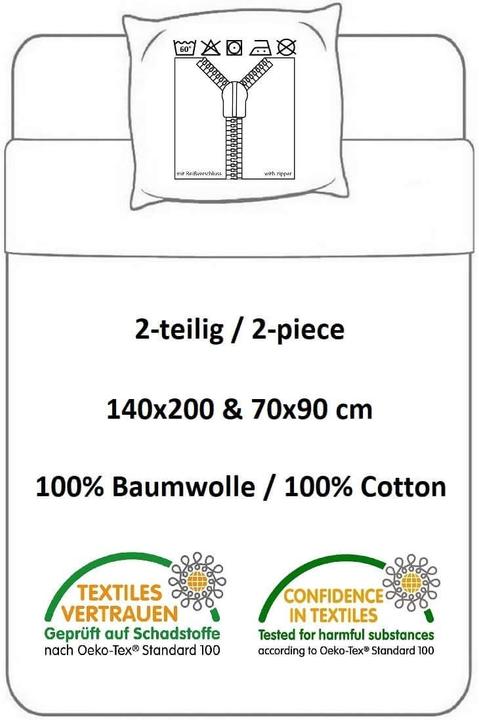 Produktbild Halantex Bettwäsche-Set Mascha und Bär
