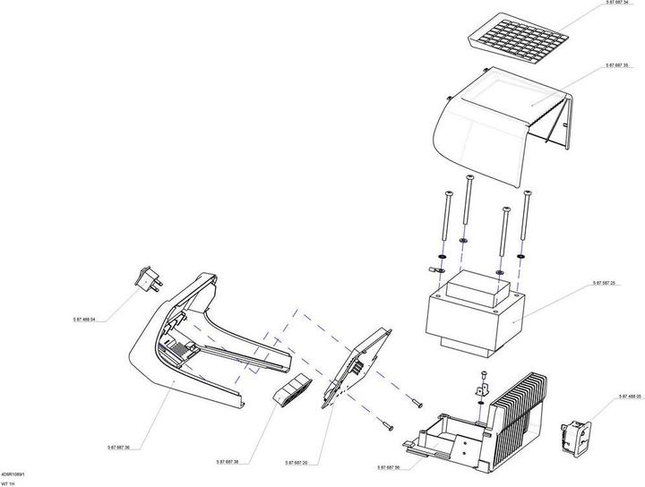 Actual product image Weller Erem Soldering station supply unit