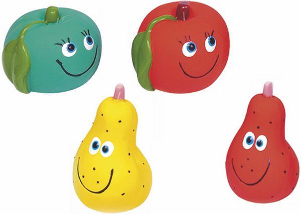 Productafbeelding Nobby Figuren fruit en latex, 5 - 6 cm, assortimenten (Pluche speelgoed hond)