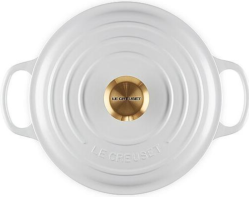 Image du produit Le Creuset 4,2 litre - Emaljeret støbejern - Blanc (Cocotte + faitout, Fonte)