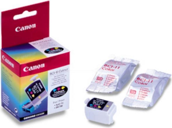 Immagine prodotto Inkadoo Canon 0958A002BCI-11C Cartuccia d'inchiostro colore 18ml Colore Canon BJC 50 55 (Color)