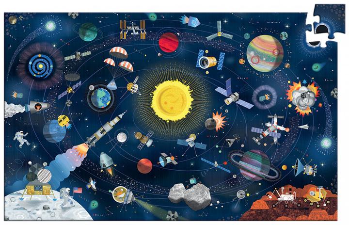 Image du produit Djeco Espace Puzzle (200 pièces)
