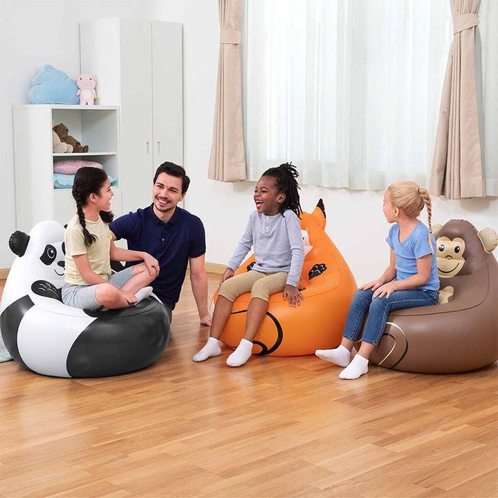Actual product image Bestway Inflatable Fox Chair 72 x 72 x 64 cm 75116