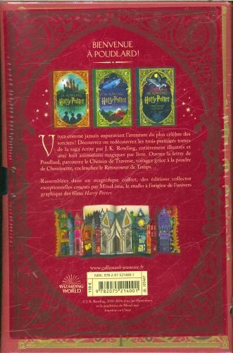 Image du produit NoName Harry Potter : coffret tomes 1 à 3 (Français, Rowling J.K., MinaLima, 2024)