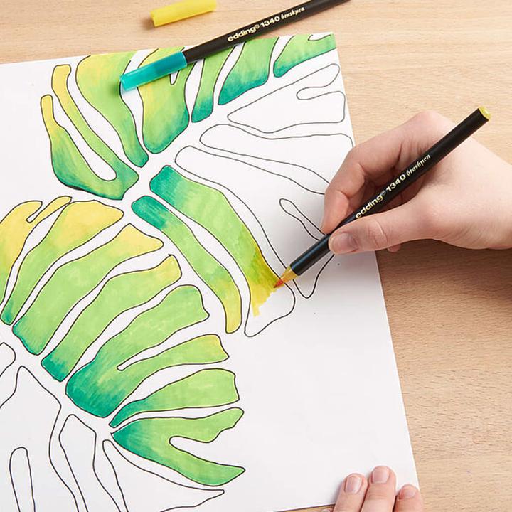 Actual product image Edding Zendoodle (Multicoloured, 10 x)