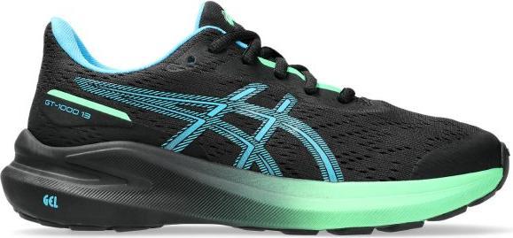 ASICS Performance GT-1000 13 GS Kids BLACK/DIGITAL AQUA (35.5)