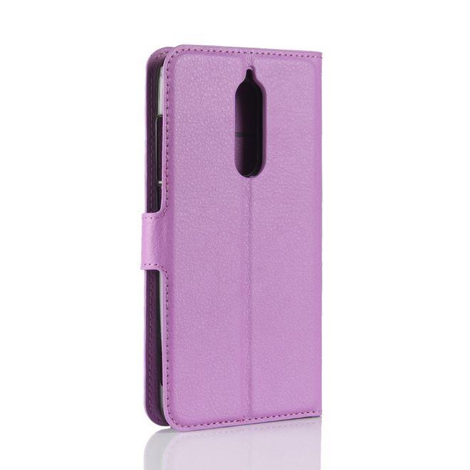 Produktbild MU Classic Leder Hülle mit Litchitextur (Wiko View XL)