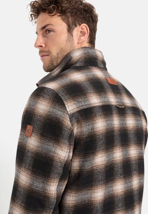 Actual product image Camel Active Checked blouson with a zip (52)