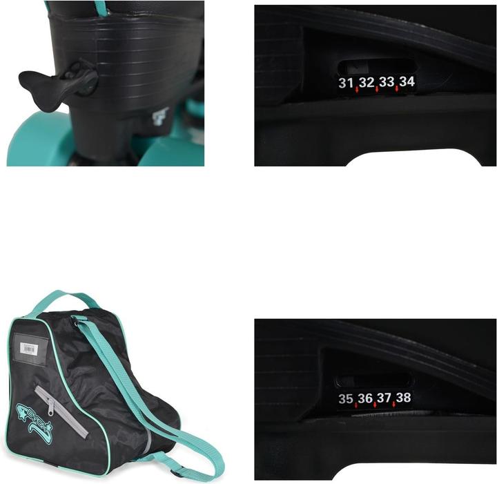 Produktbild Byox Rollschuhe Escape schwarz (32)