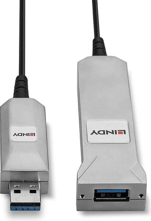 Actual product image Lindy USB 3.0 hybrid cable, 50m (50 m, USB 3.0)