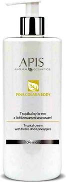 Actual product image Apis Natural Cosmetics Apis Pina Colada Body Anticellulite Tropical Cream with Freeze-Dried Pineapple, Guarana, Macadamia O
