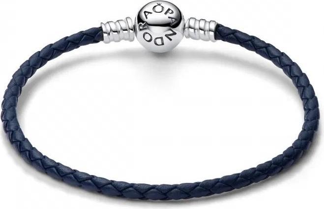 Produktbild Pandora Moments (17.50 cm, Leder, Sterling-Silber)
