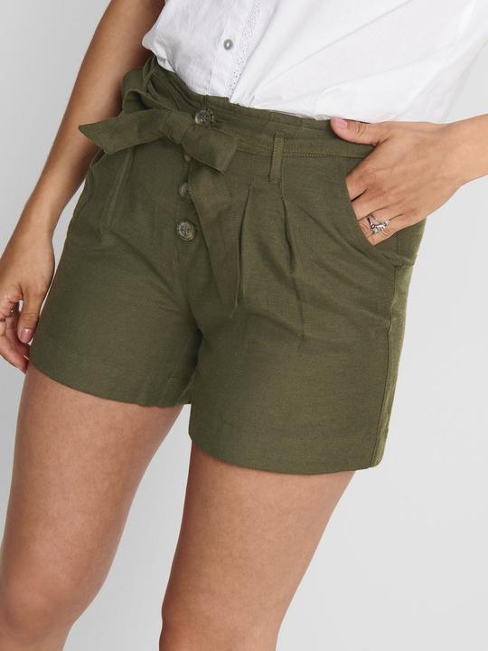Actual product image Only High Waist Belt Shorts (36)