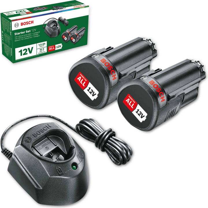 Actual product image Bosch Home & Garden Starter set PBA 12V (2x1.5Ah) + GAL 1210CV (12 V)