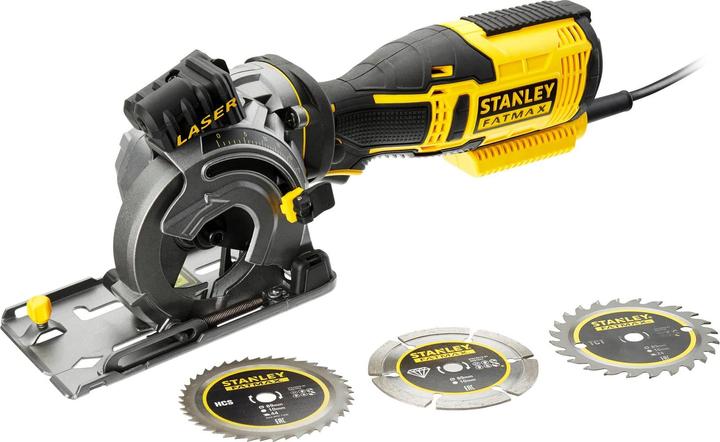 Actual product image Stanley Mini-compact hand-held circular saw 650
