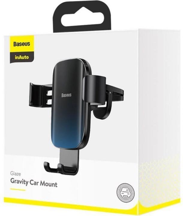 Actual product image Baseus Glaze Gravity Car Mount Black