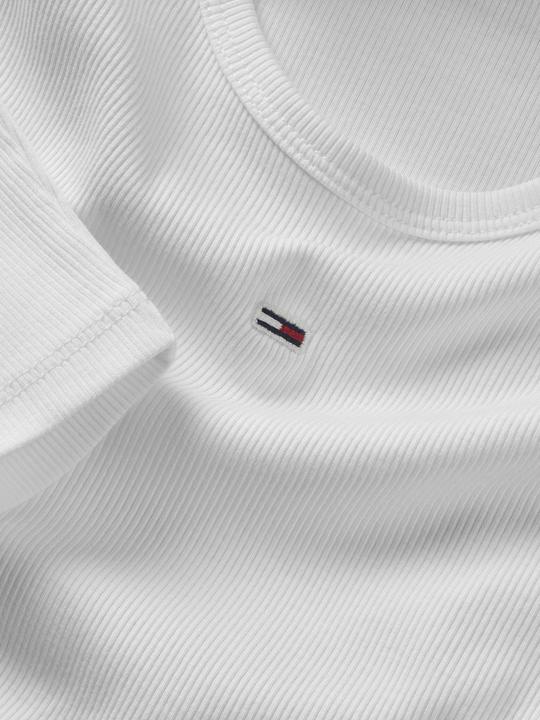 Actual product image Tommy Jeans Tjw Slim Essential Rib Ls (S)