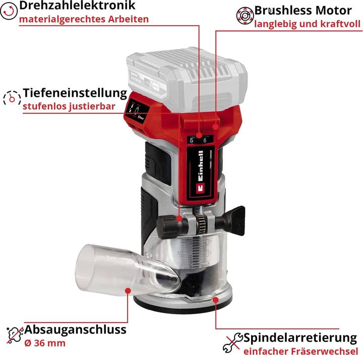 Produktbild Einhell TP-ET 18 Li BL - Solo