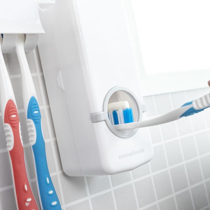 Immagine prodotto InnovaGoods Distributore di dentifricio con portaspazzolino Diseeth