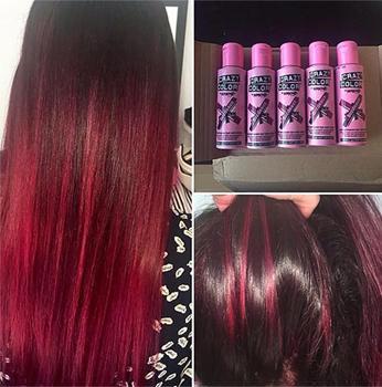 Immagine prodotto Crazy Color Renbow Tintura semipermanente per capelli bordeaux 51-100 ml, confezione da 1 (1 x 115 (51)