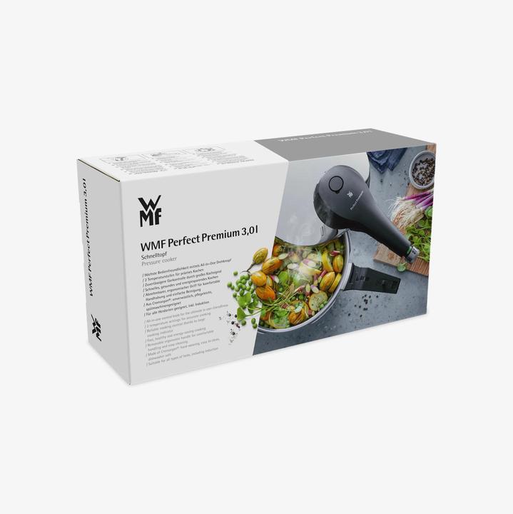 Produktbild WMF Schnellkochtopf (22 cm, Dampfkochtopf, Edelstahl)