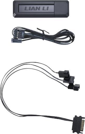 Actual product image Lian-Li UNI FAN Wireless Controller V2 - schwarz