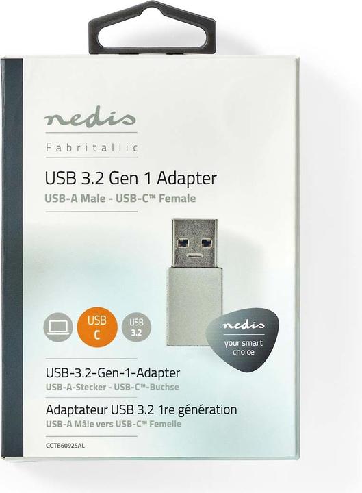 Produktbild Nedis USB-A to USB-C Adapter (USB-A, USB Typ C)