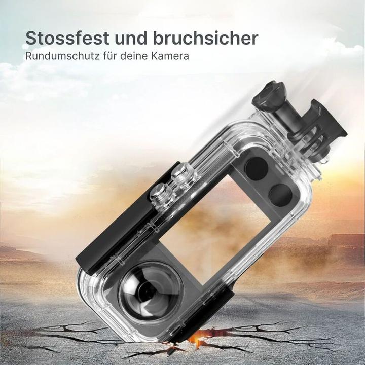 Produktbild Hermex Unterwassergehäuse für Insta360 X3 Schutzrahmen Dive-Case Tauchgehäuse (x3)