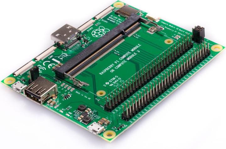Raspberry Pi Module de calcul 3 Carte E/S (Extension)