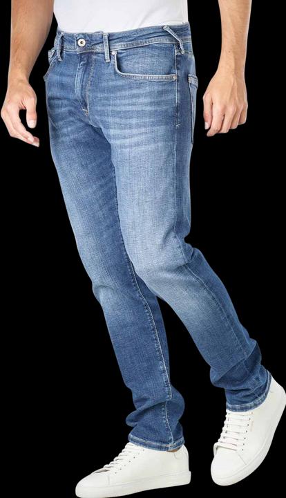Actual product image Pepe Jeans Stanley Tapered Fit Med Blue (W40/L32)