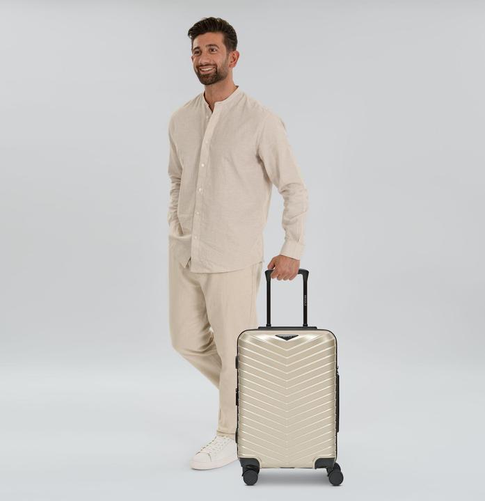 Produktbild Redolz Essentials 18 4 Rollen Kabinentrolley 55 cm mit Dehnfalte (44 l, Handgepäck (bis 50l))