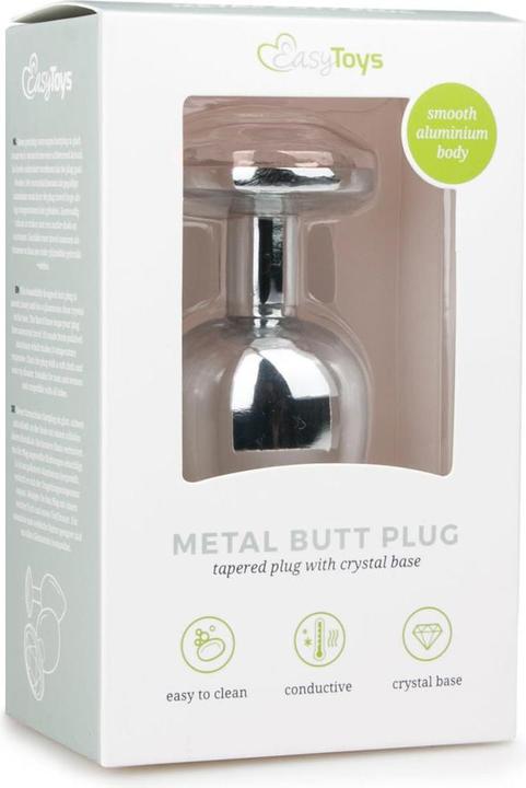 Immagine prodotto Easytoys Metal Plug mit Kristall