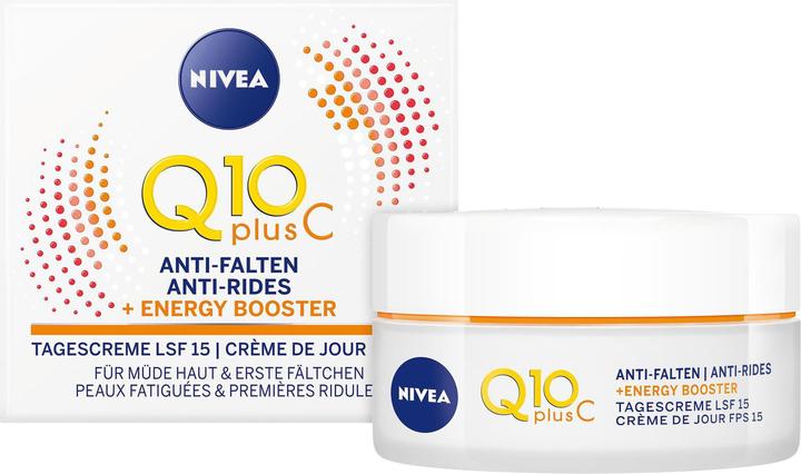 Produktbild NIVEA Q10 Energy Anti-Falten Tagescreme (50 ml, Tagescreme, SPF 15)
