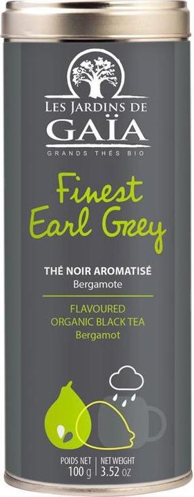 Image du produit Jardins de Gaïa Finest earl grey Thé noir du Darjeeling - Bergamote (100 g)
